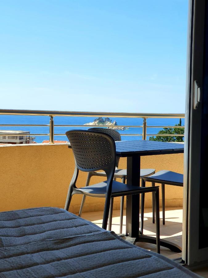 Anja & Ogo Apartments Sea View & Pool Petrovac Bagian luar foto